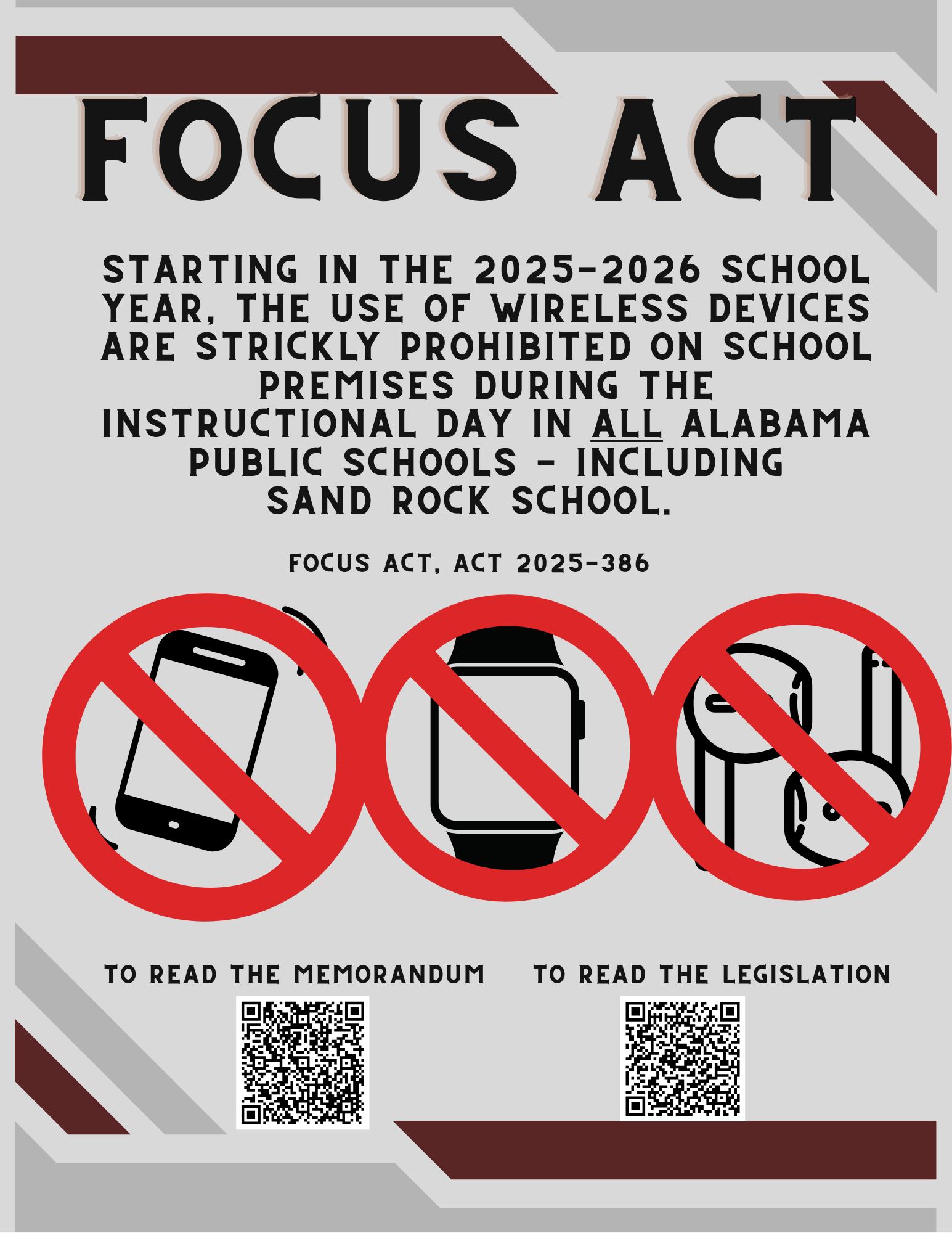 The FOCUS Act